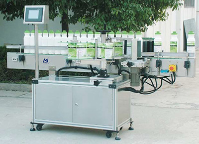 TB-160立式圓瓶定位自動(dòng)貼標(biāo)機(jī)